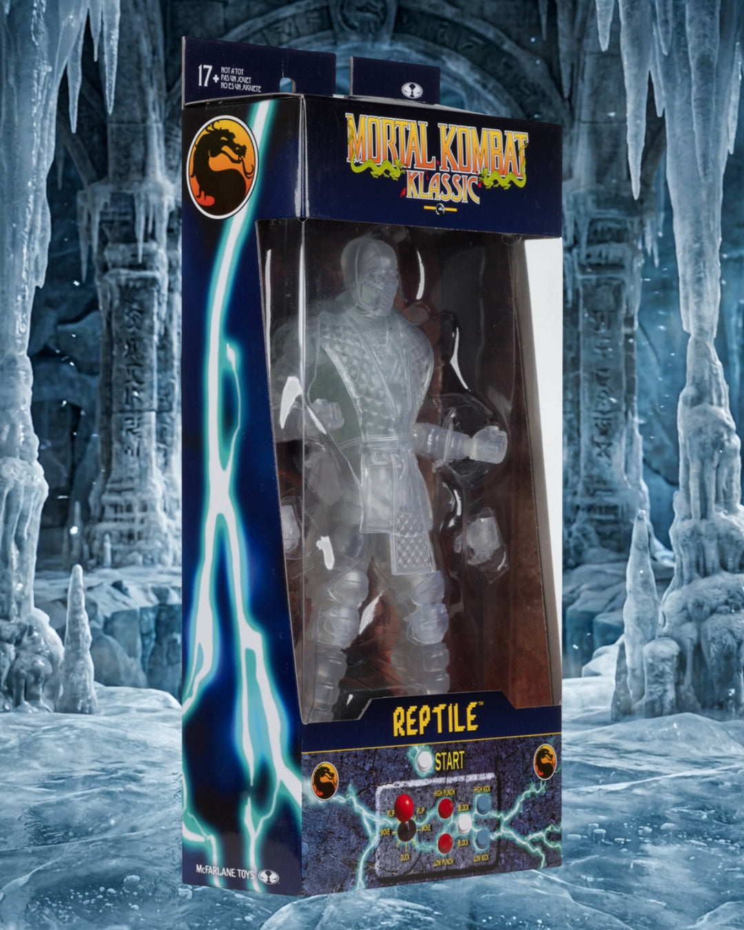 Mortal Kombat Klassic Reptile Invisible 7-Inch Scale Action Figure