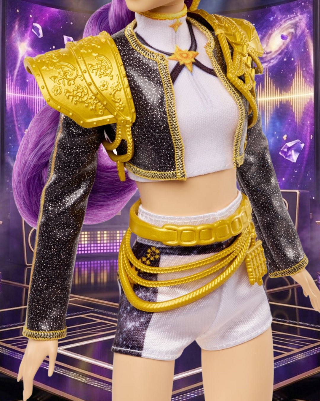 K-Pop Demon Hunters HUNTR/X Rumi Golden Singing Doll By Mattel
