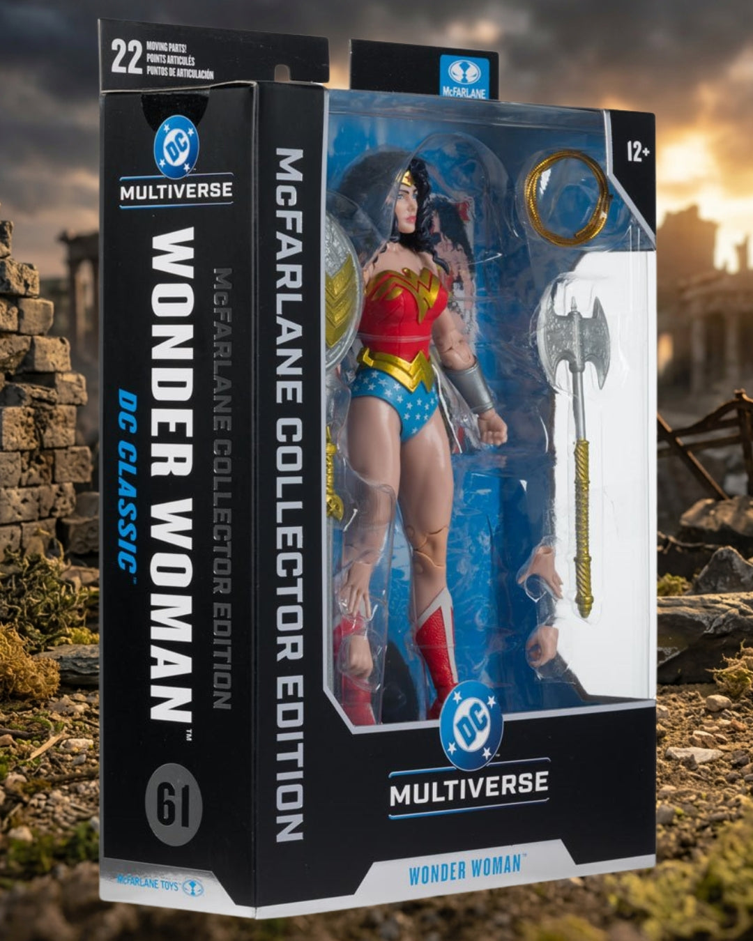 DC McFarlane Collector Edition Wonder Woman 1980s #61 7-Inch Scale Action Figure