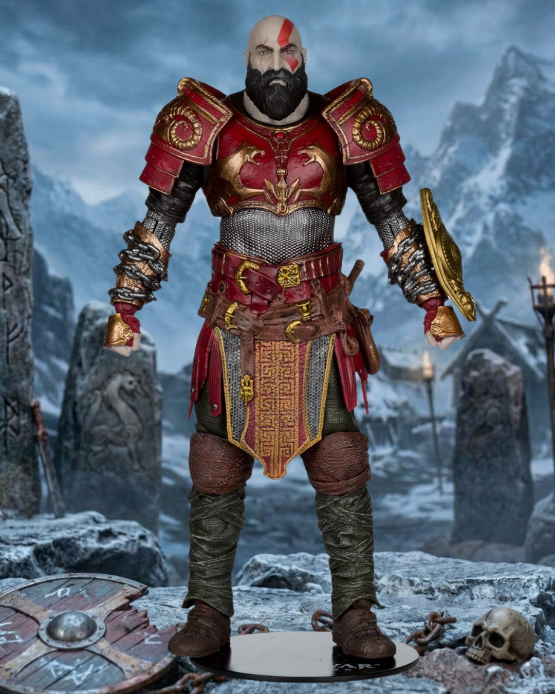 God of War Kratos with Ares Armor – McFarlane Elite Edition #14, 7-Inch Scale Action Figure