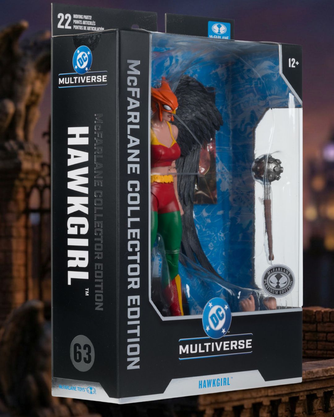 DC McFarlane Collector Edition Wave 15 Hawkgirl Kendra Saunders (Chase Variant) #63 7-Inch Scale Action Figure