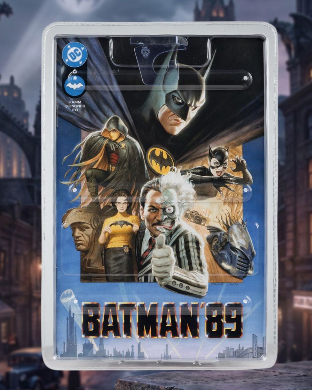 Page Punchers W13 Batman 89 7-Inch Figure with Comic Book