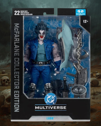 DC Multiverse McFarlane Collector Edition Chase Variant Lobo DC Classic #58 7-Inch Scale Action Figure