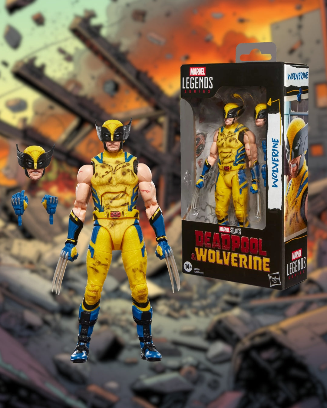 Deadpool & Wolverine Marvel Legends Wolverine (Sleeveless) – 6-Inch Action Figure