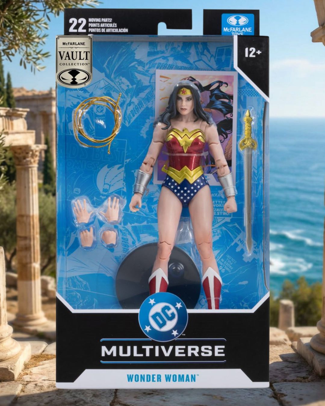DC Multiverse McFarlane Vault Collection Wave 1 Wonder Woman Classic 7-Inch Scale Action Figure