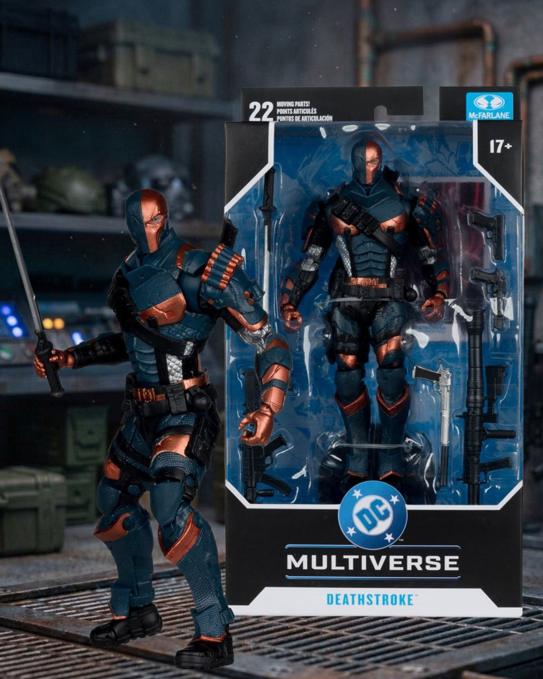 DC Multiverse Deathstroke Arkham Origins 7-Inch Scale Action Figure