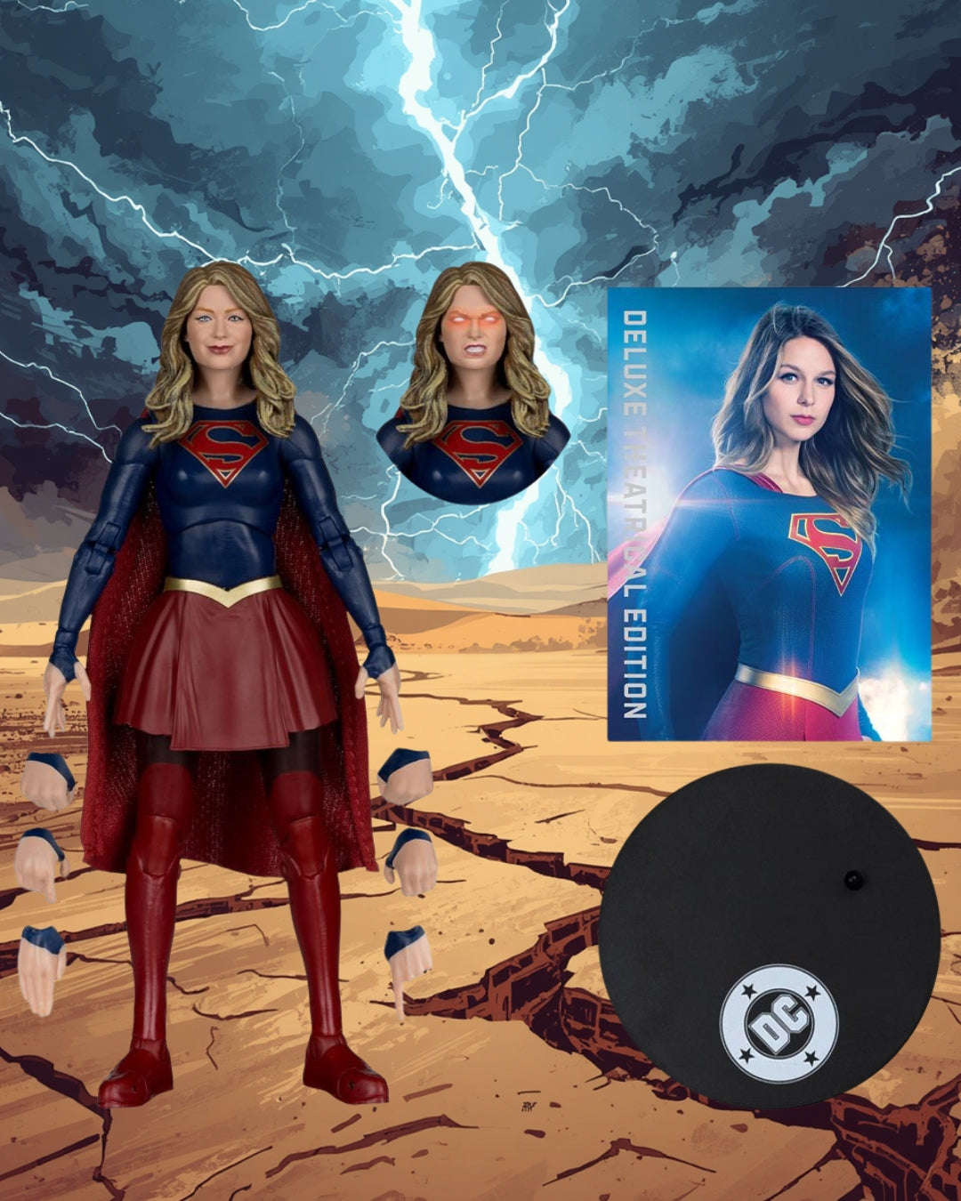 DC Theatrical Deluxe Supergirl TV 2015 7-Inch Scale Action Figure