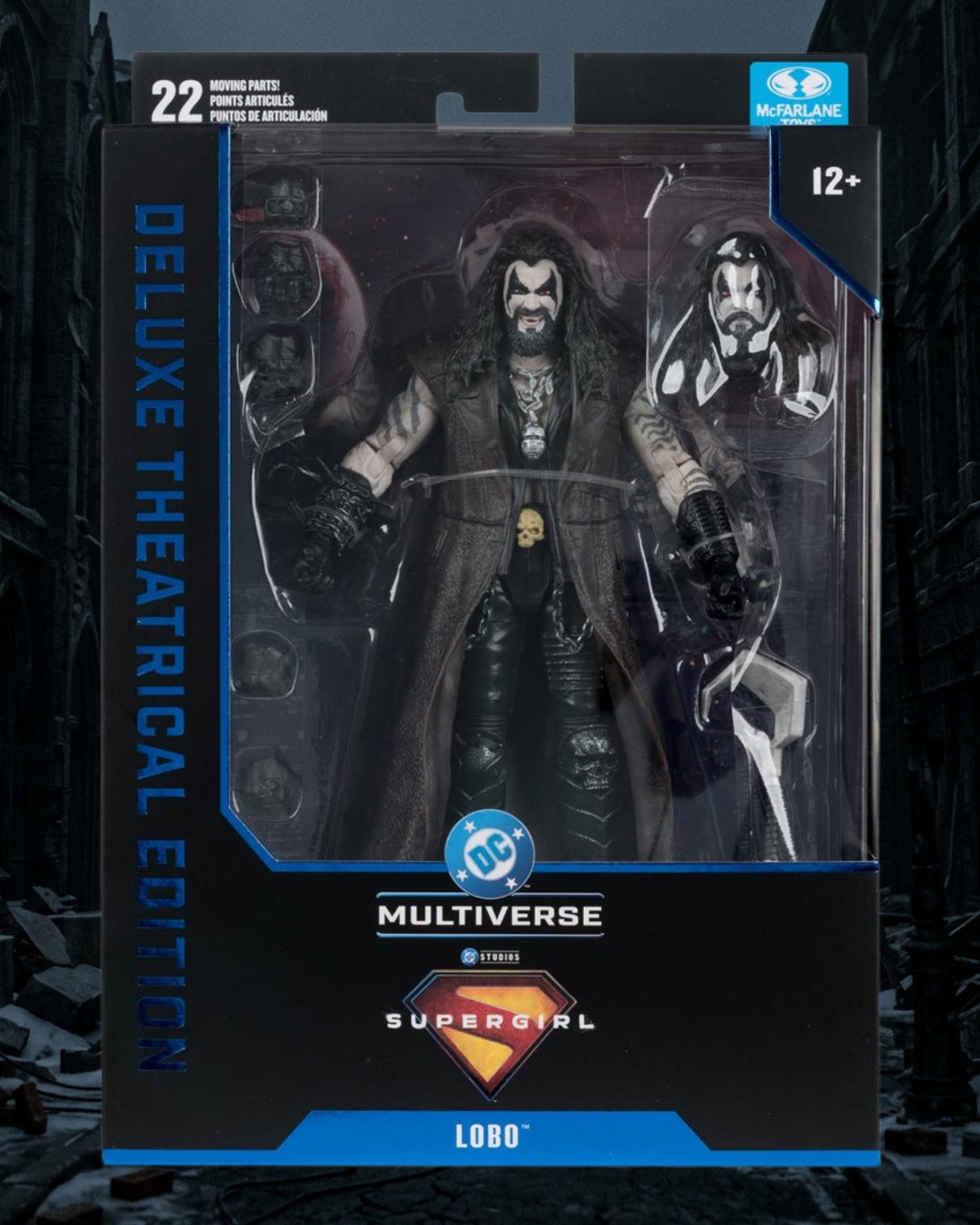 DC Multiverse Deluxe Theatrical Edition Supergirl Movie Lobo 7-Inch Scale Action Figure