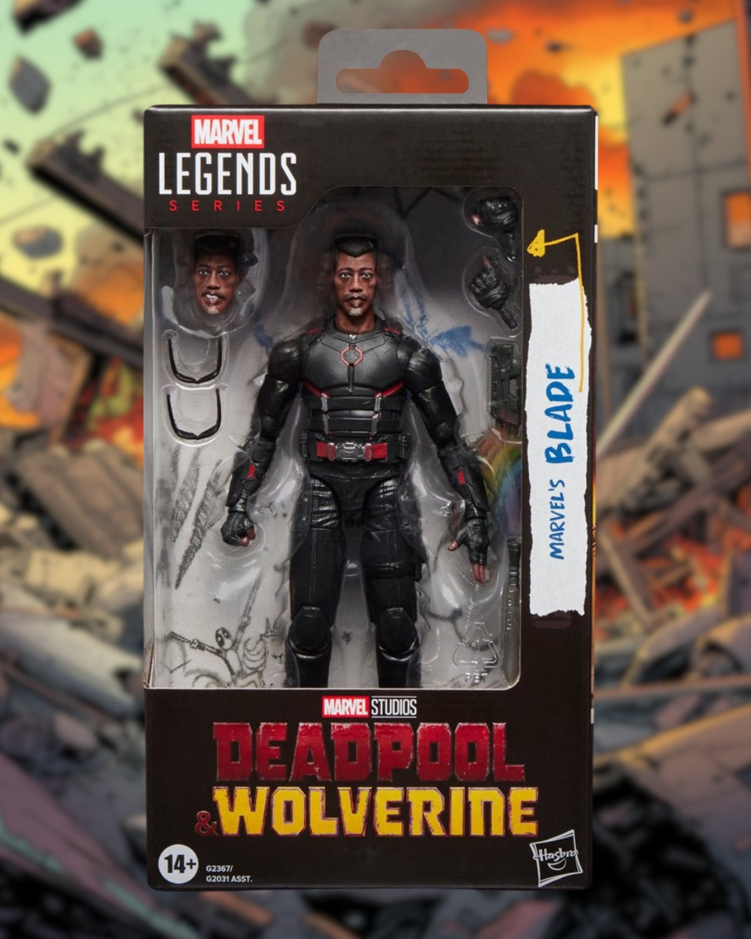 Deadpool & Wolverine Marvel Legends Blade – 6-Inch Action Figure