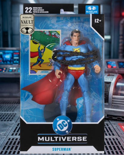 McFarlane Vault Collection Wave 1 Superman Action Comics #1 7-Inch Scale Action Figure