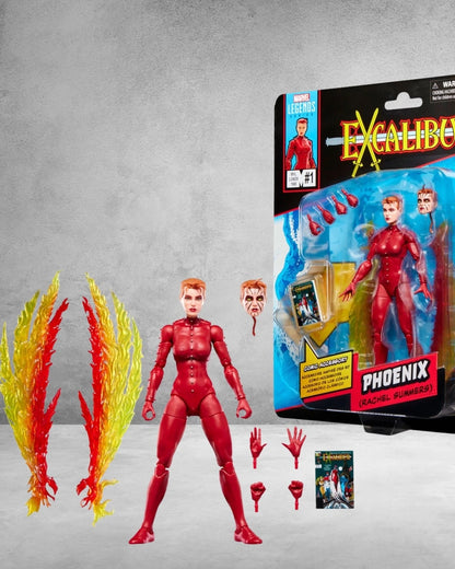 X-Men Marvel Legends Series Phoenix (Rachel Summers) Excalibur 6-Inch Action Figure | Hasbro