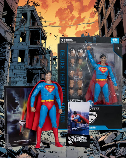 DC Multiverse Deluxe Theatrical Edition Wave 3 Superman (1978) – 7-Inch Scale Action Figure