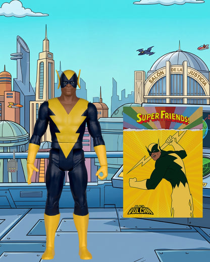 DC Retro Super Friends Black Vulcan 6-Inch Scale Action Figure
