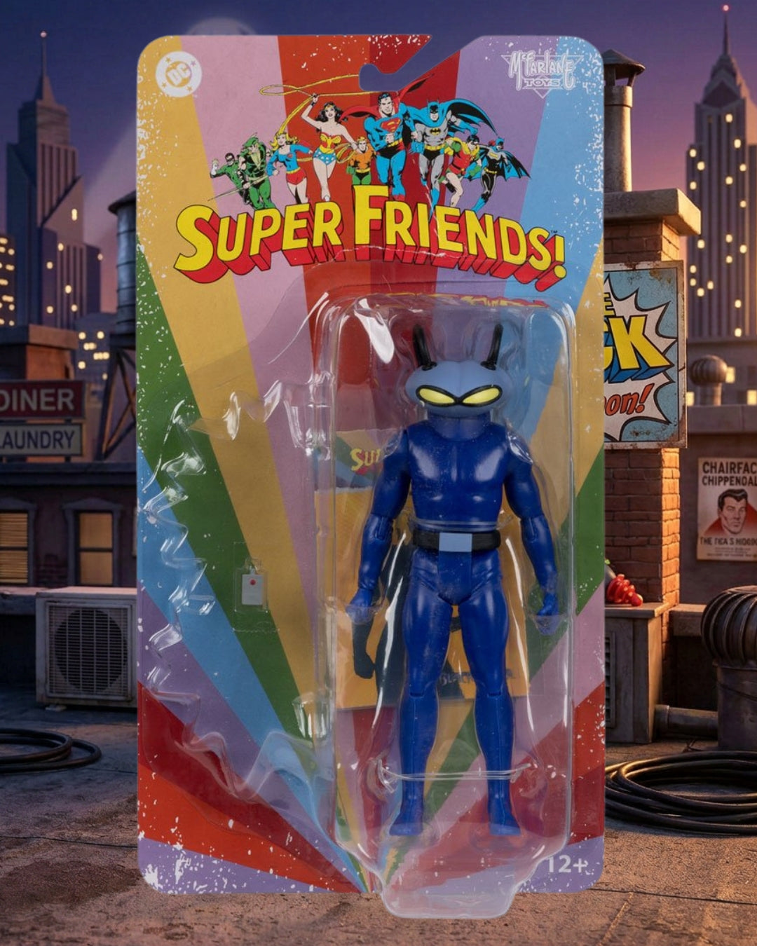 Super Friends Black Manta 6-Inch Scale Action Figure