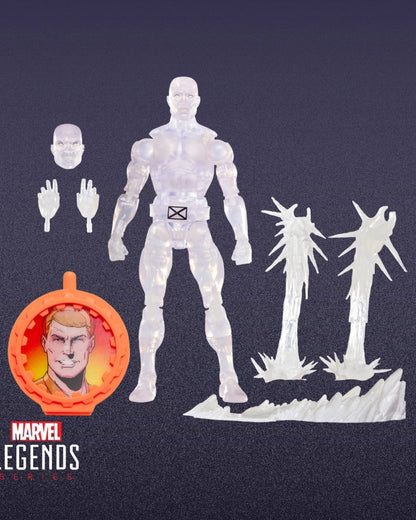 Secret Wars Marvel Legends Iceman 6-inch Action Figure | Hasbro