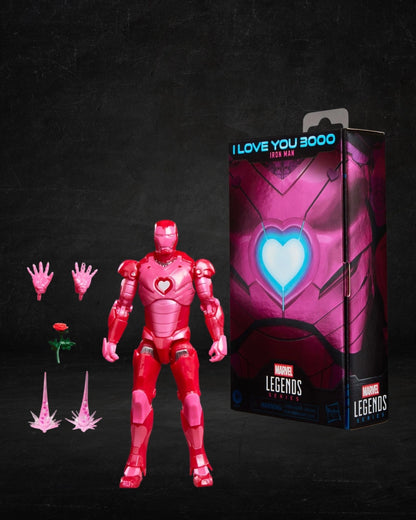 Iron Man Marvel Legends Series I Love You 3000 6-Inch Action Figure | Hasbro