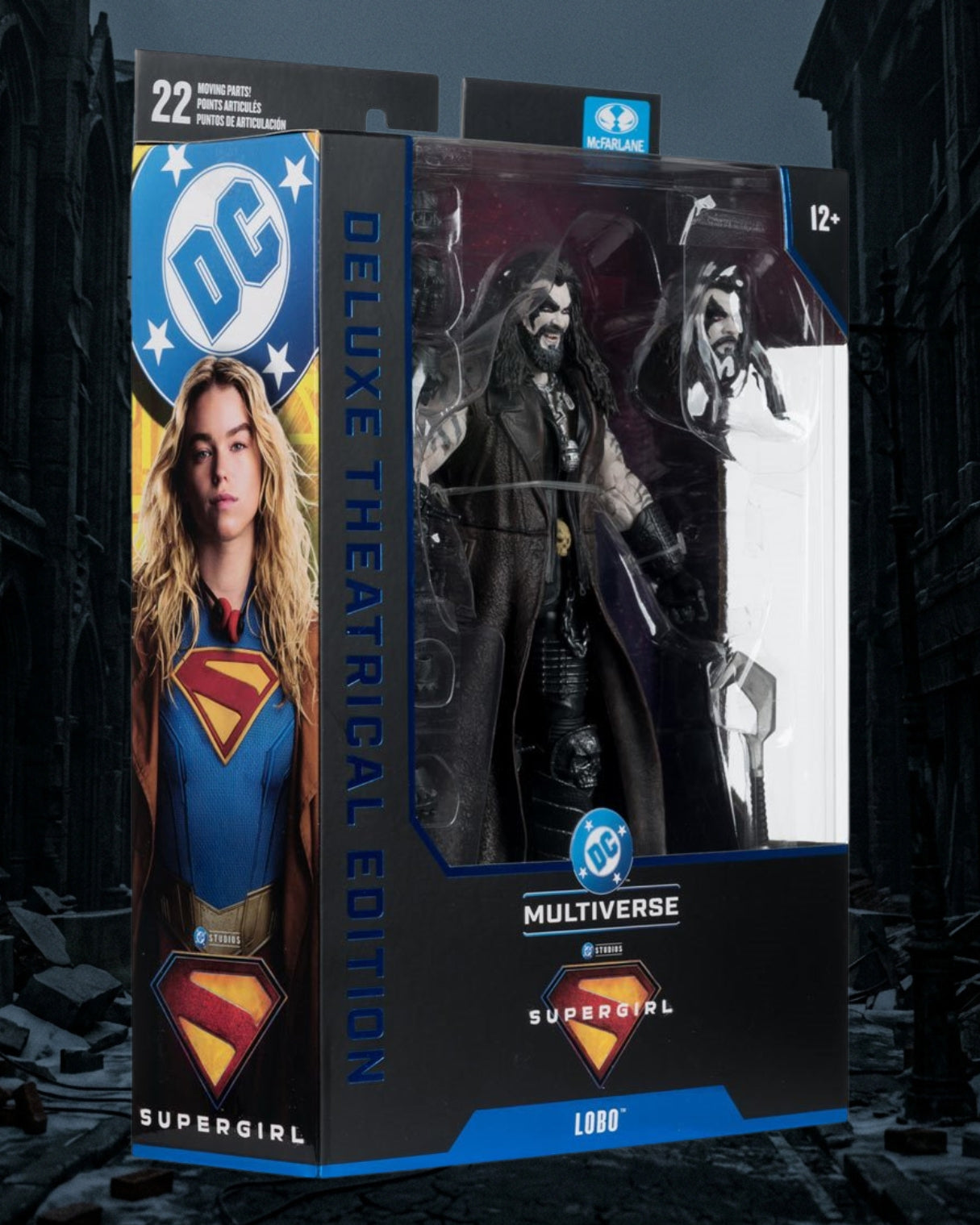 DC Multiverse Deluxe Theatrical Edition Supergirl Movie Lobo 7-Inch Scale Action Figure