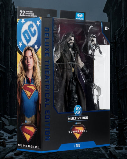DC Multiverse Deluxe Theatrical Edition Supergirl Movie Lobo 7-Inch Scale Action Figure