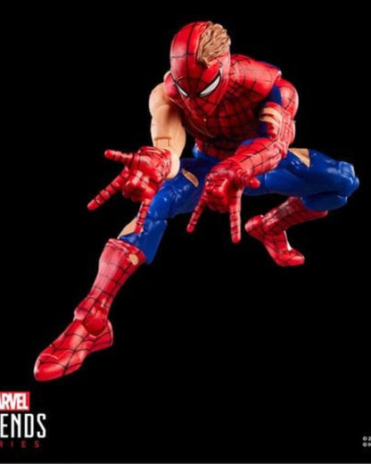 Spider-Man Marvel Legends Magic: The Gathering Battle-Damaged Spider-Man 6-Inch Action Figure and Card By Hasbro