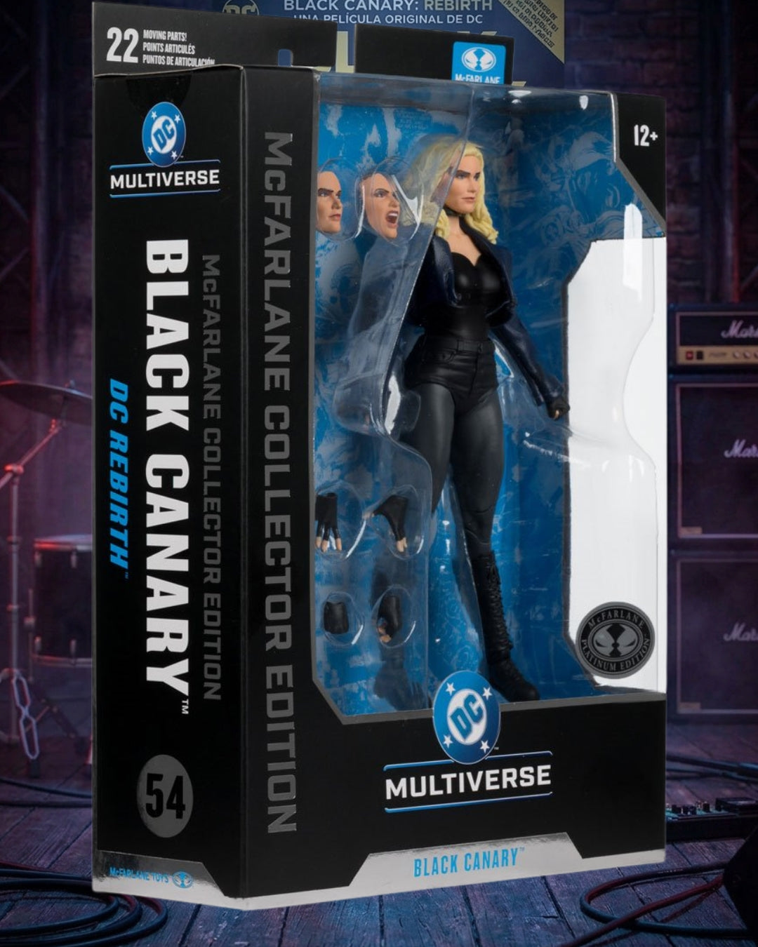 Black Canary DC Rebirth Chase Variant #54 7-Inch Scale Action Figure