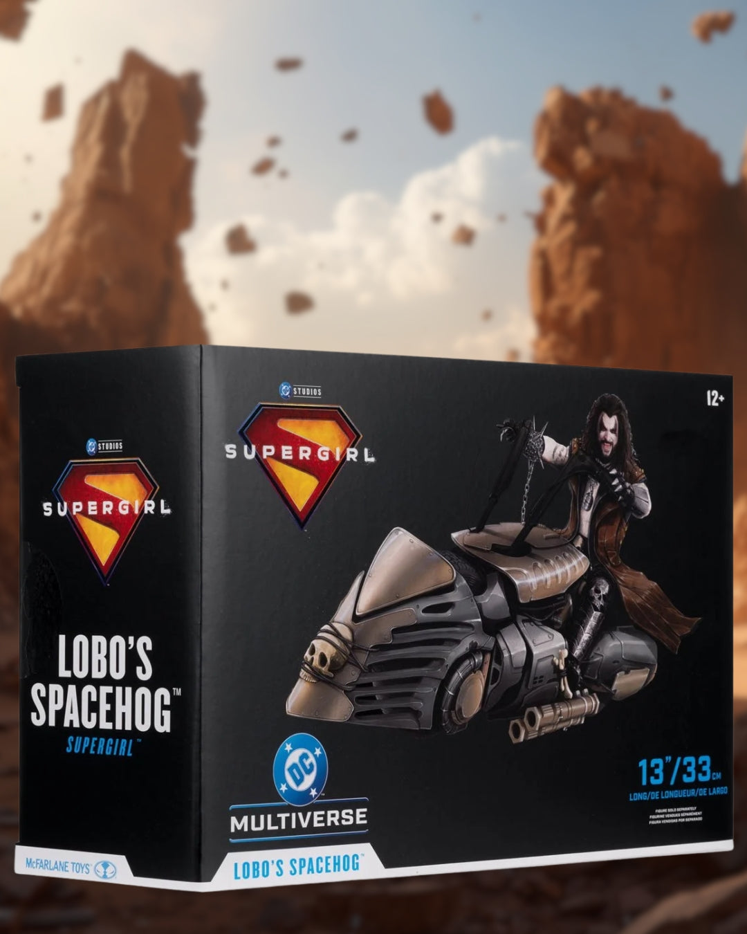 DC Multiverse Supergirl Movie Lobo's Spacehog Vehicle