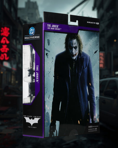 DC Multiverse Deluxe Theatrical Edition Wave 3 The Joker (The Dark Knight) – 7-Inch Scale Action Figure