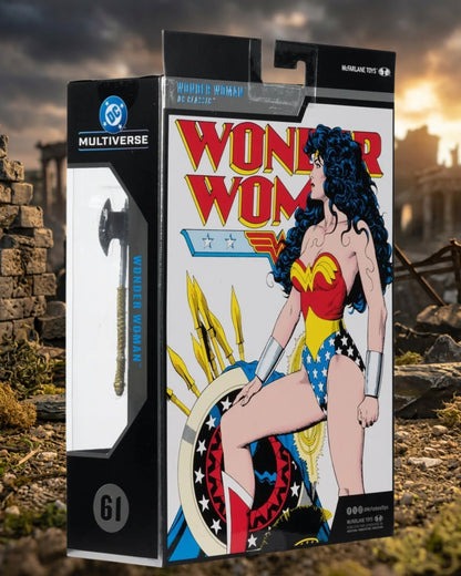 DC McFarlane Collector Edition Wonder Woman 1980s #61 7-Inch Scale Action Figure