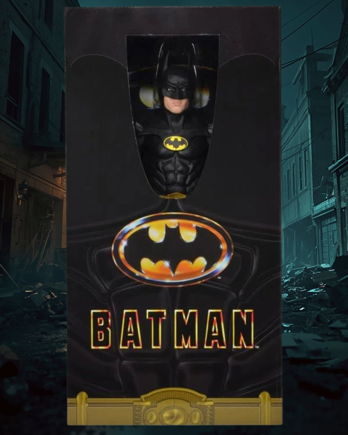 Batman 1989 Movie Michael Keaton 1:4 Scale Action Figure