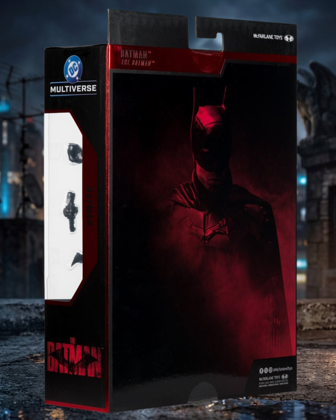 DC Multiverse Deluxe Theatrical Edition The Batman 2022 Batman 7-Inch Scale Action Figure