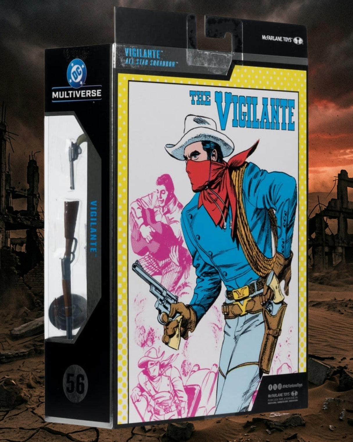 DC Multiverse McFarlane Collector Edition Chase Variant Vigilante All-Star Squadron #56 7-Inch Scale Action Figure