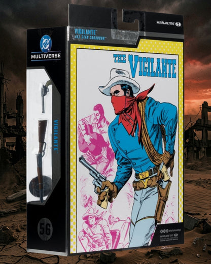 DC Multiverse McFarlane Collector Edition Chase Variant Vigilante All-Star Squadron #56 7-Inch Scale Action Figure