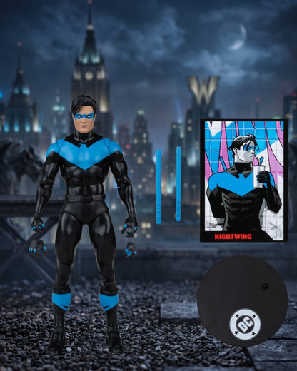 DC Direct Page Punchers Wave 14 Nightwing #81 7-Inch Scale Action Figure with Comic