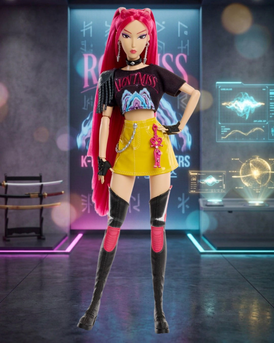 K-Pop Demon Hunters HUNTR/X Mira "How It's Done" Doll By Mattel