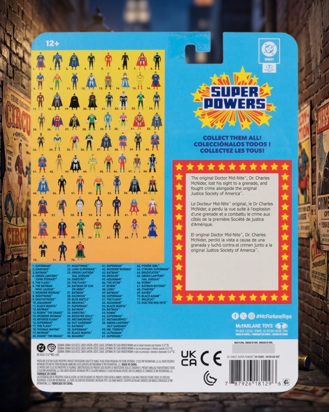 DC Super Powers Dr. Midnight 4 1/2-Inch Scale Action Figure