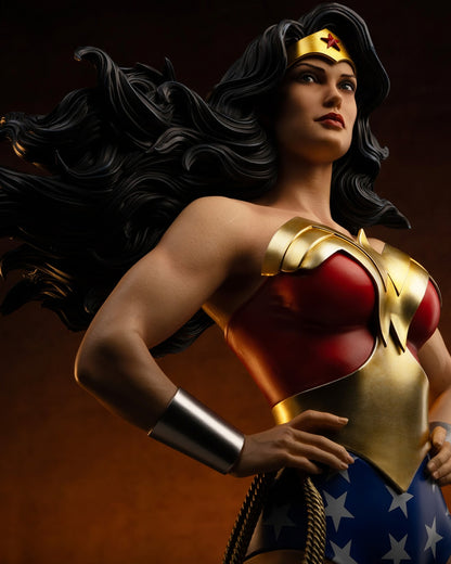 Wonder Woman DC Trinity – Quarter Scale Statue By Iron Studios