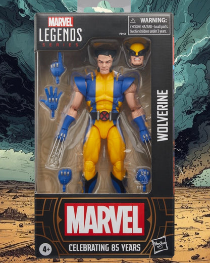X-Men Marvel Legends Series Wolverine 85th Anniversary Comics 6-Inch Action Figure | Hasbro