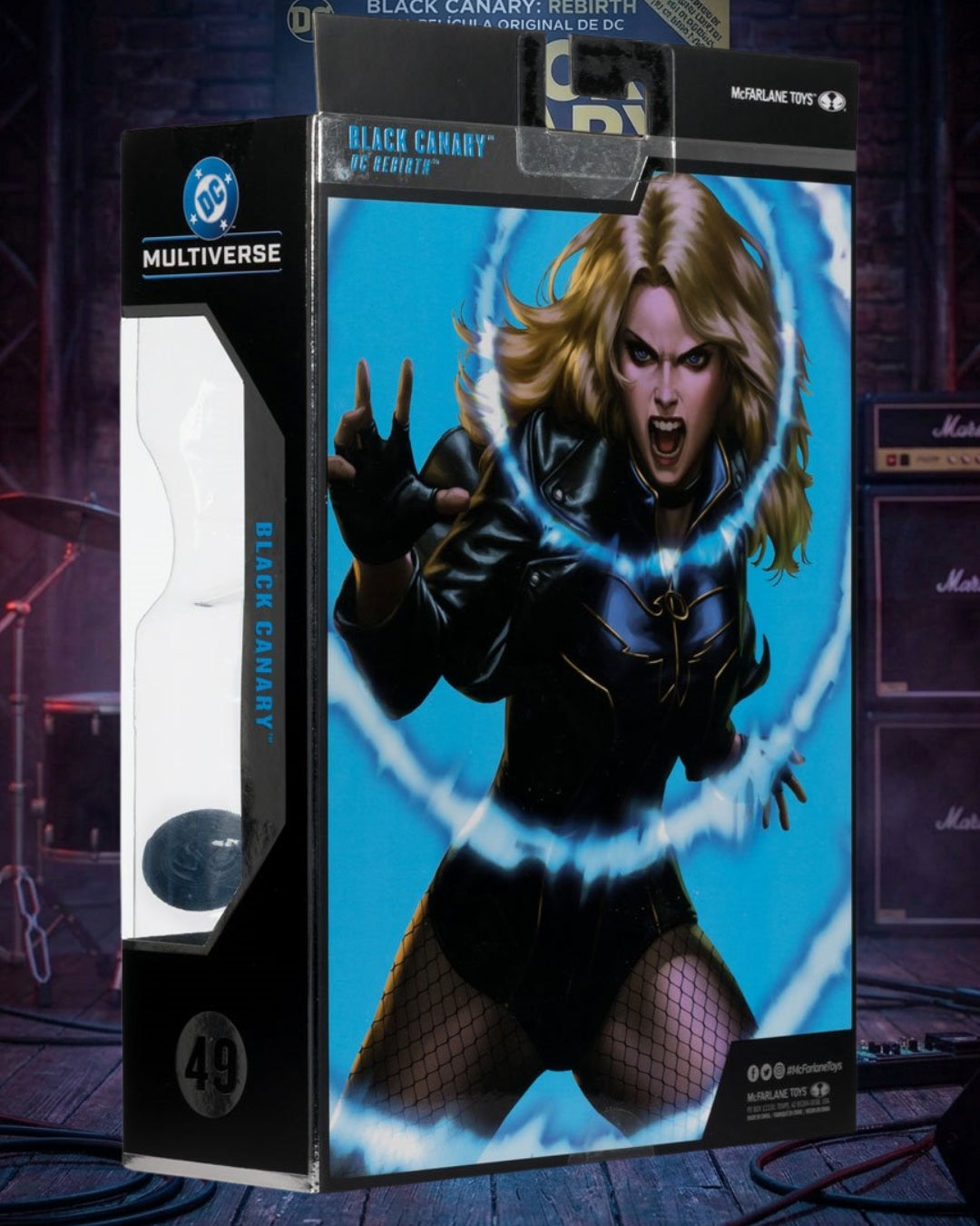 Black Canary DC Rebirth Chase Variant #54 7-Inch Scale Action Figure