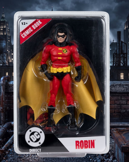 DC Direct Page Punchers Wave 12 Robin Teen Titans #41 7-Inch Scale Action Figure with Comic
