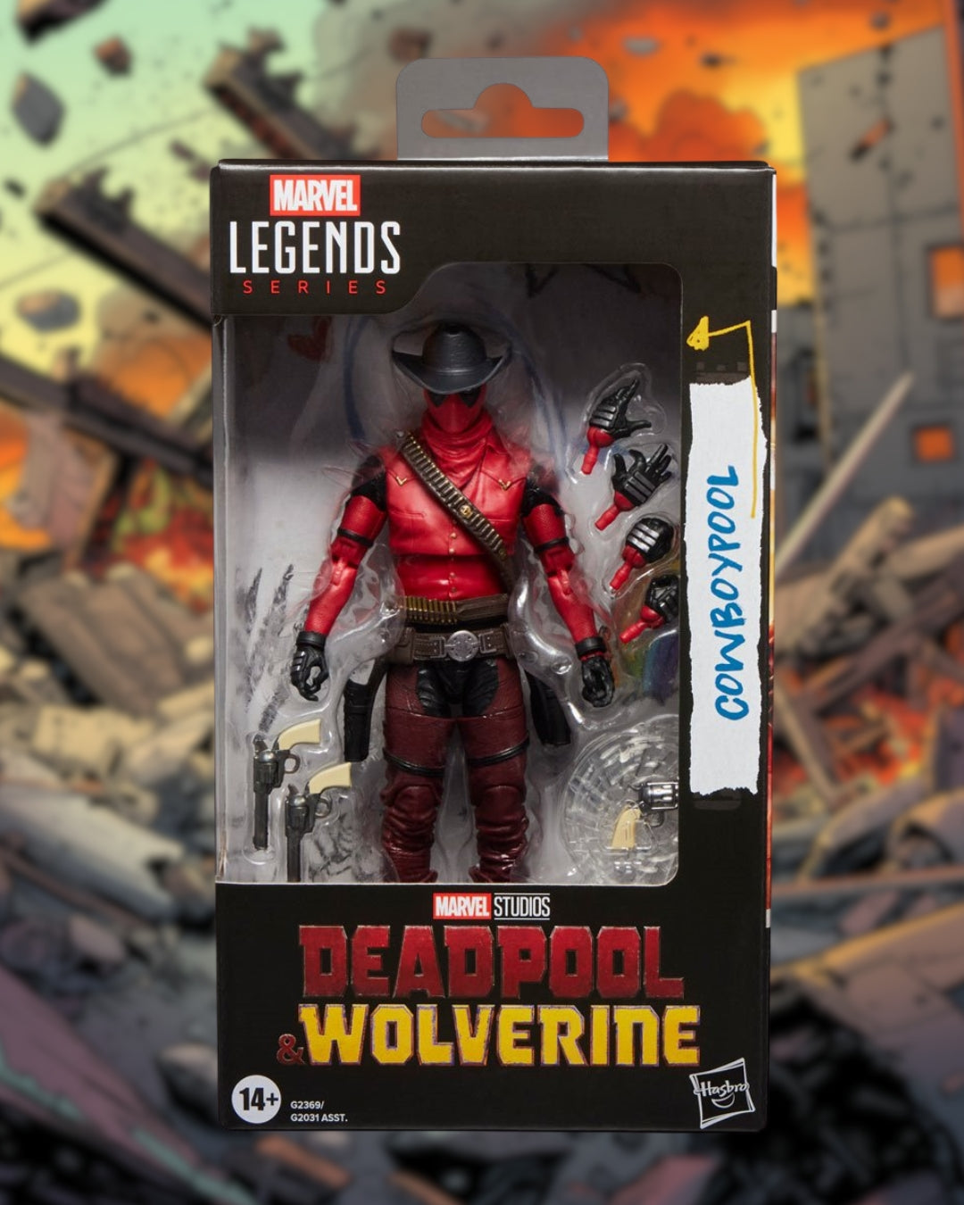 Deadpool & Wolverine Marvel Legends Cowboypool – 6-Inch Action Figure