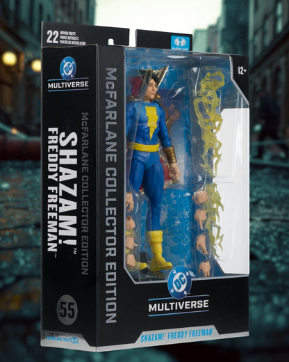 DC Multiverse McFarlane Collector Edition Shazam! Freddy Freeman #55 7-Inch Scale Action Figure