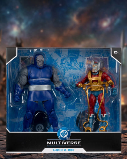 DC Multiverse Darkseid vs. Orion 7-Inch Scale and Megafig Action Figure 2-Pack
