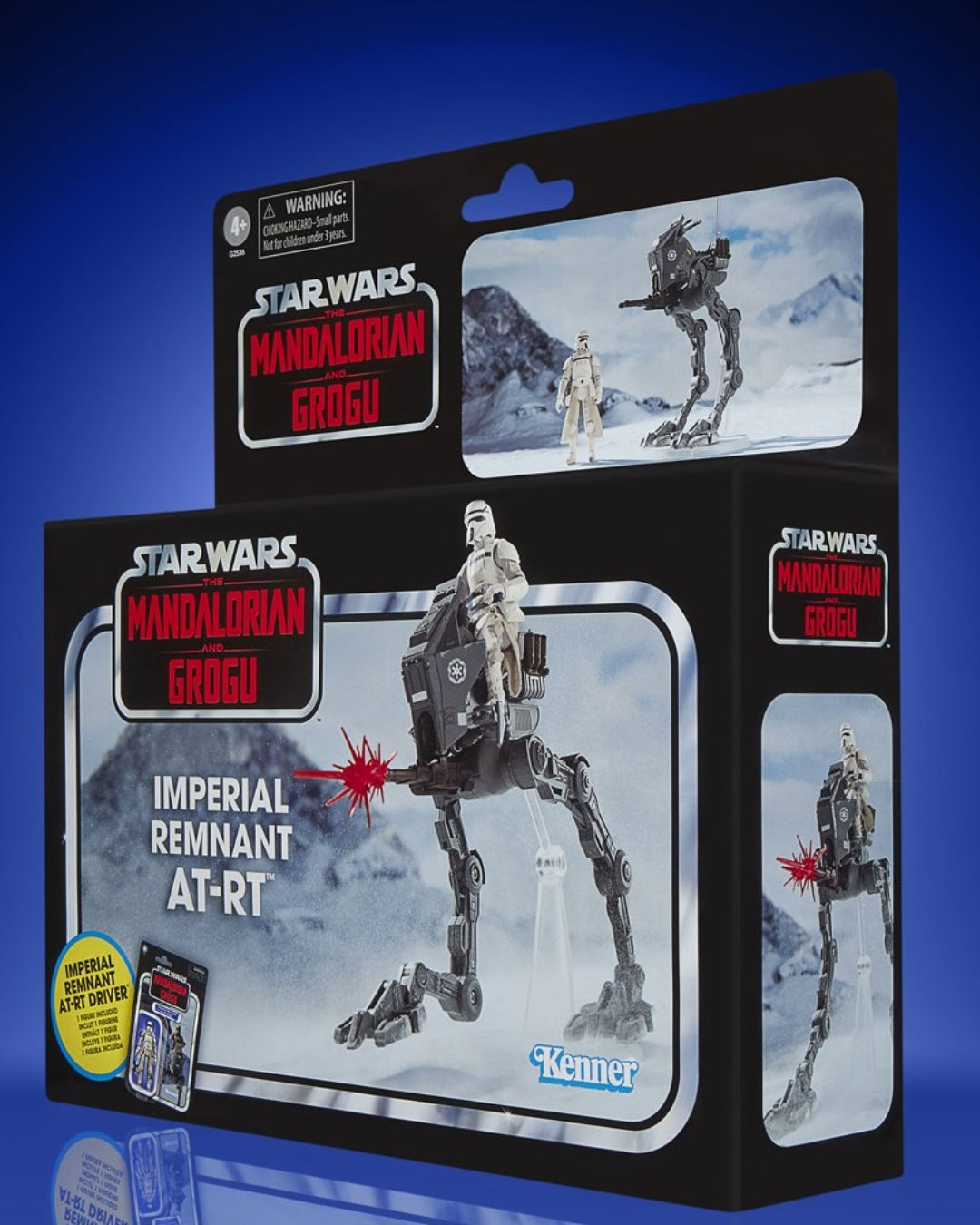 Star Wars The Vintage Collection The Mandalorian & Grogu Imperial Remnant AT-RT – 3 3/4-Inch Action Figure & Vehicle