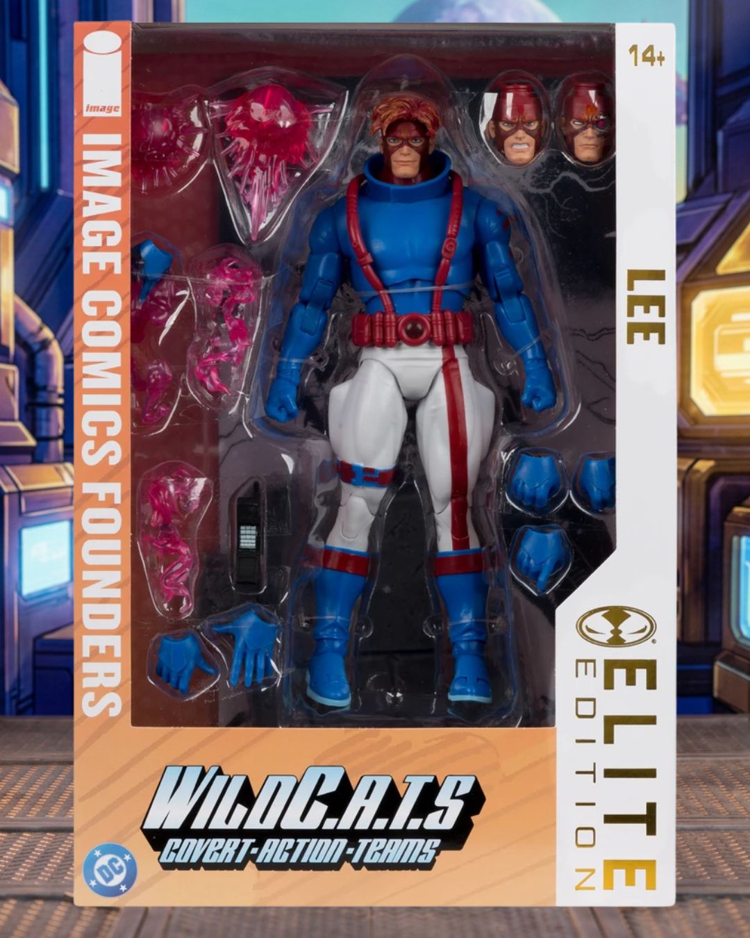 Spartan Wild C.A.T.S Image Comic Founders Series McFarlane Elite Edition 7-Inch Deluxe Action Figure