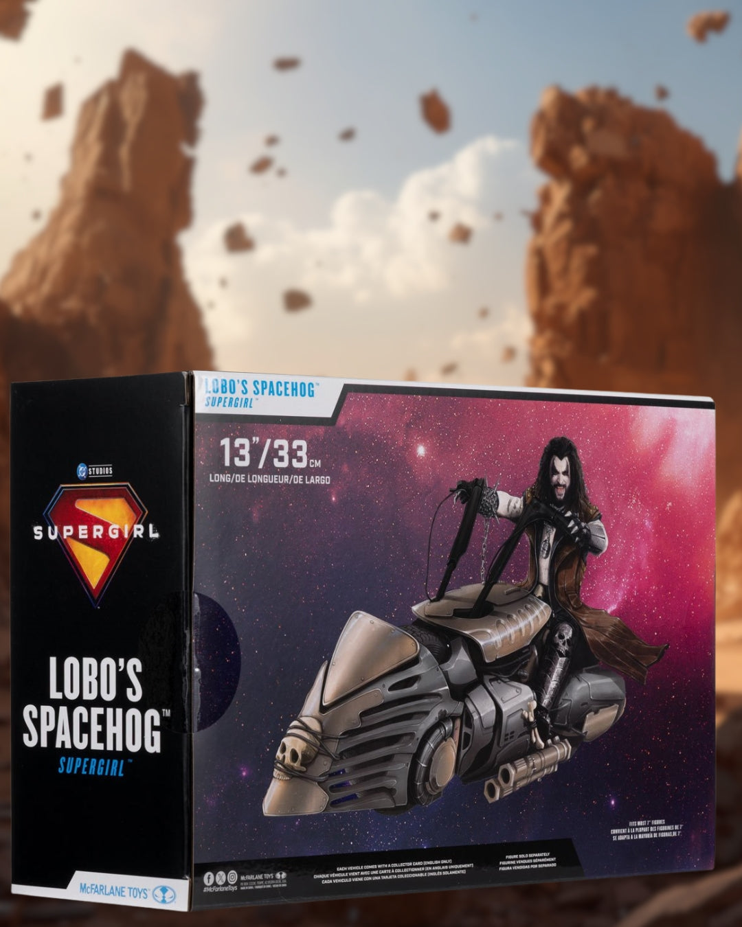 DC Multiverse Supergirl Movie Lobo's Spacehog Vehicle