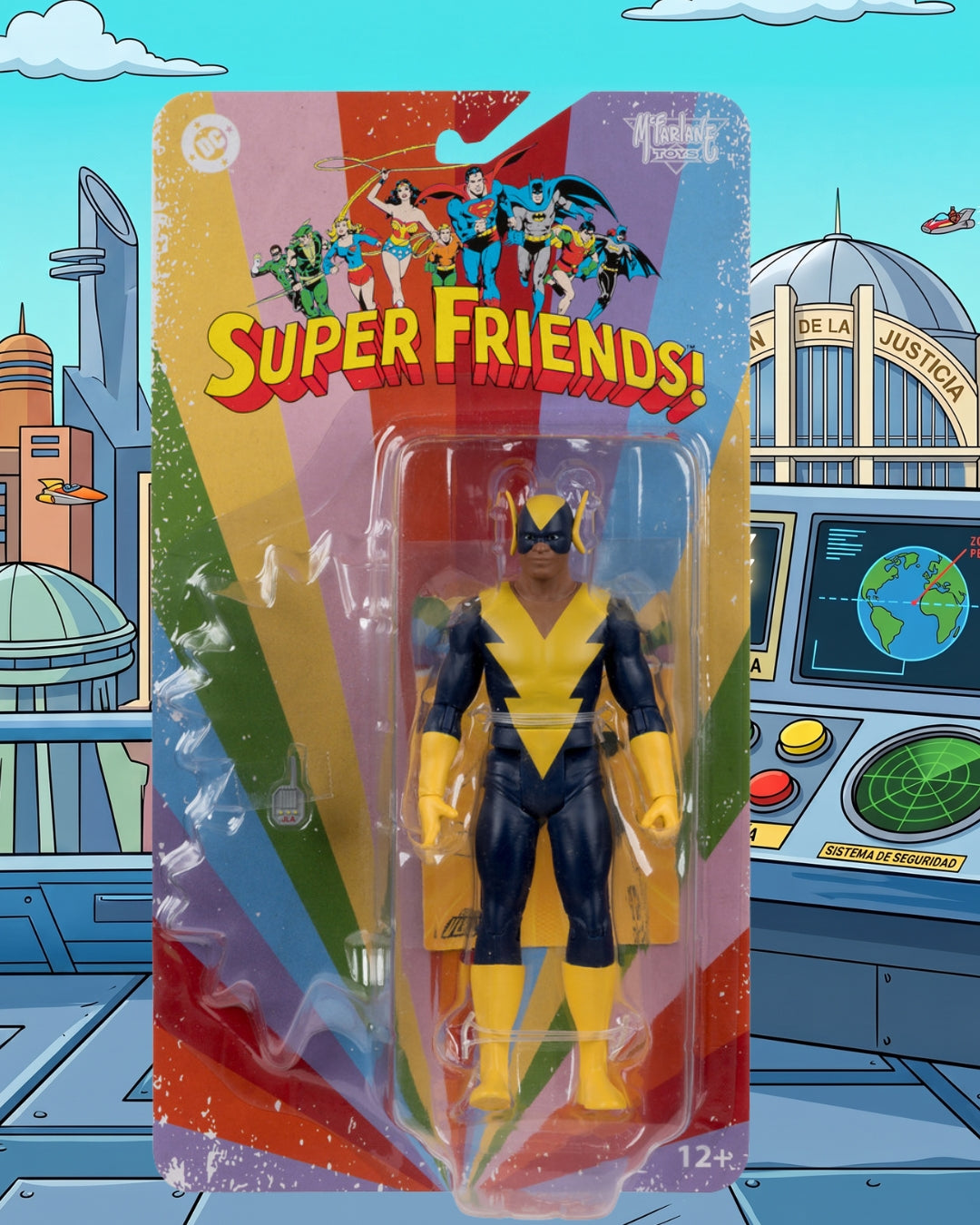DC Retro Super Friends Black Vulcan 6-Inch Scale Action Figure