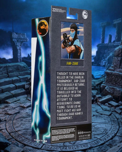 Mortal Kombat Klassic Sub-Zero Ice Clone 7-Inch Scale Action Figure