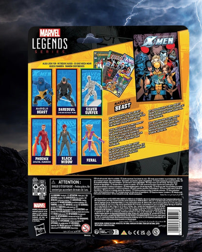 Astonishing X-Men Marvel Legends Series Beast 6-Inch Action Figure | Hasbro