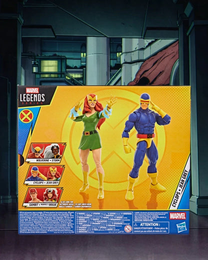 X-Men ’97 Marvel Legends Cyclops and Jean Grey 6-Inch Action Figures | Hasbro