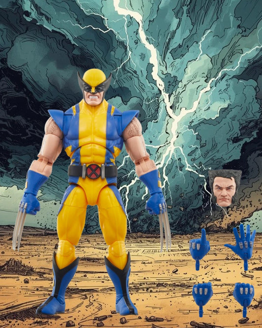 X-Men Marvel Legends Series Wolverine 85th Anniversary Comics 6-Inch Action Figure | Hasbro