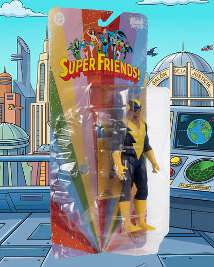 DC Retro Super Friends Black Vulcan 6-Inch Scale Action Figure